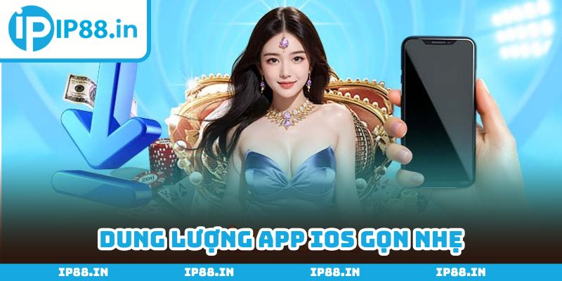Dung lượng thiết bị gọn nhẹ, mang đến trải nghiệm tuyệt vời